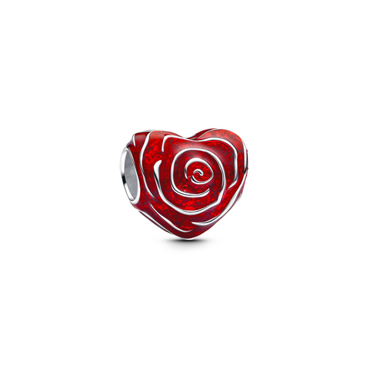 Charm Rose Herz
